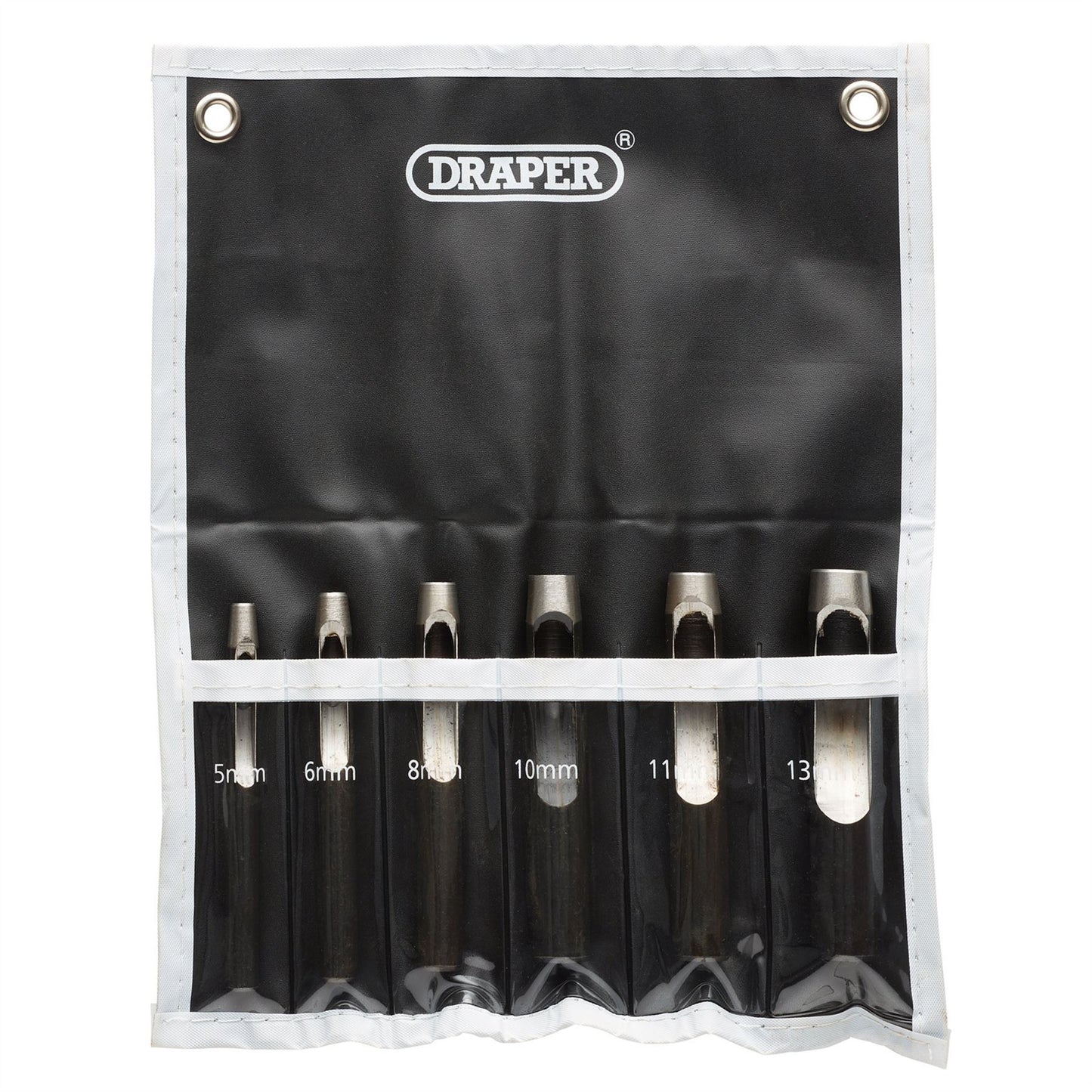 Draper 25993 Hollow Punch Set 6 Piece Draper