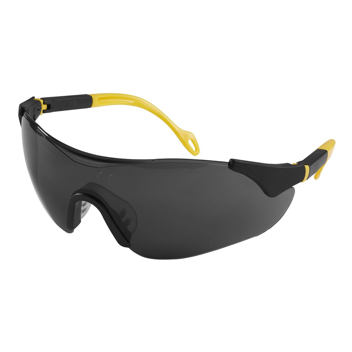Sealey 9209 Sports Style Shaded Safety Specs with Adjustable Arms Sealey