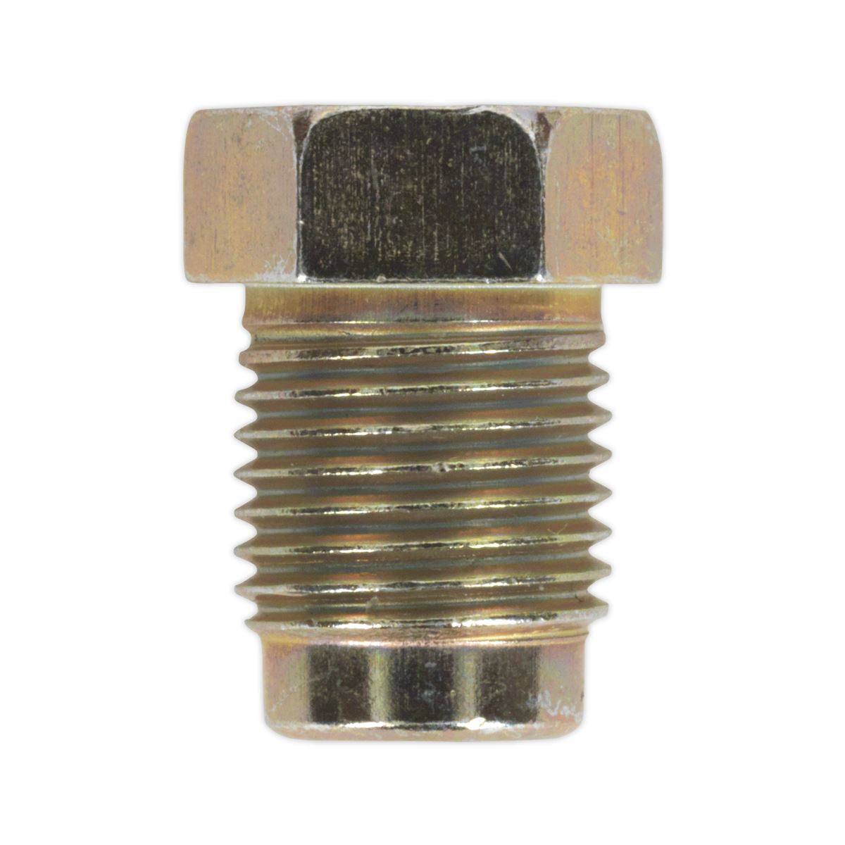 Sealey BN10100SM Brake Pipe Nut M10 x 1mm Short Male Pack of 25 Sealey