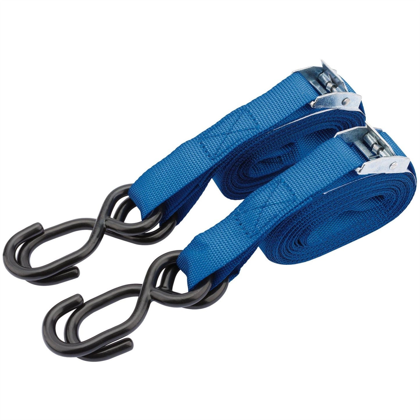 Draper 60963 Ratcheting Tie Down Straps 5.0m x 25mm 125kg 2 Piece Draper