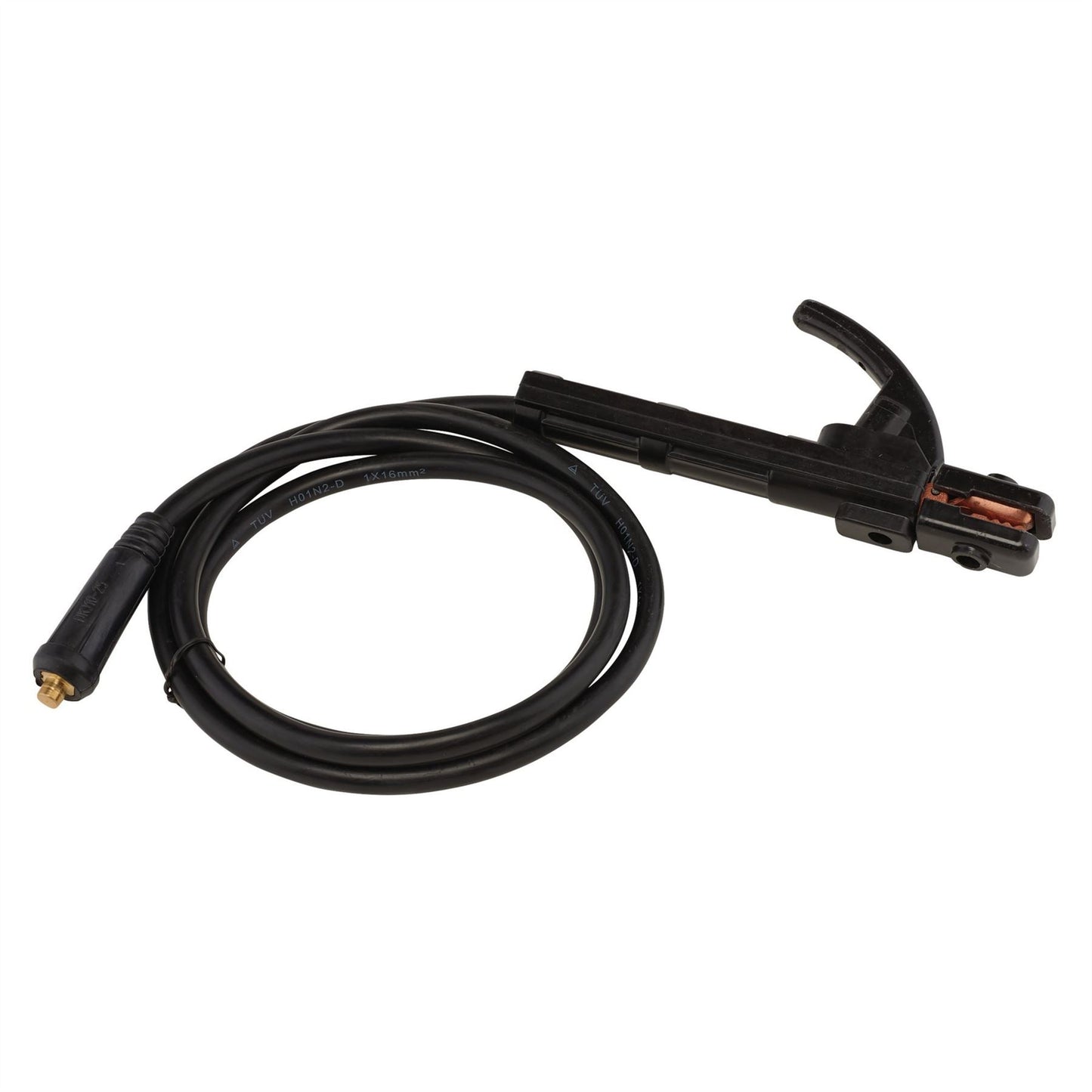 Draper 20924 MMA Welding Electrode Holder with 10/25 Dinse-type Plug 1.8m 200A Draper