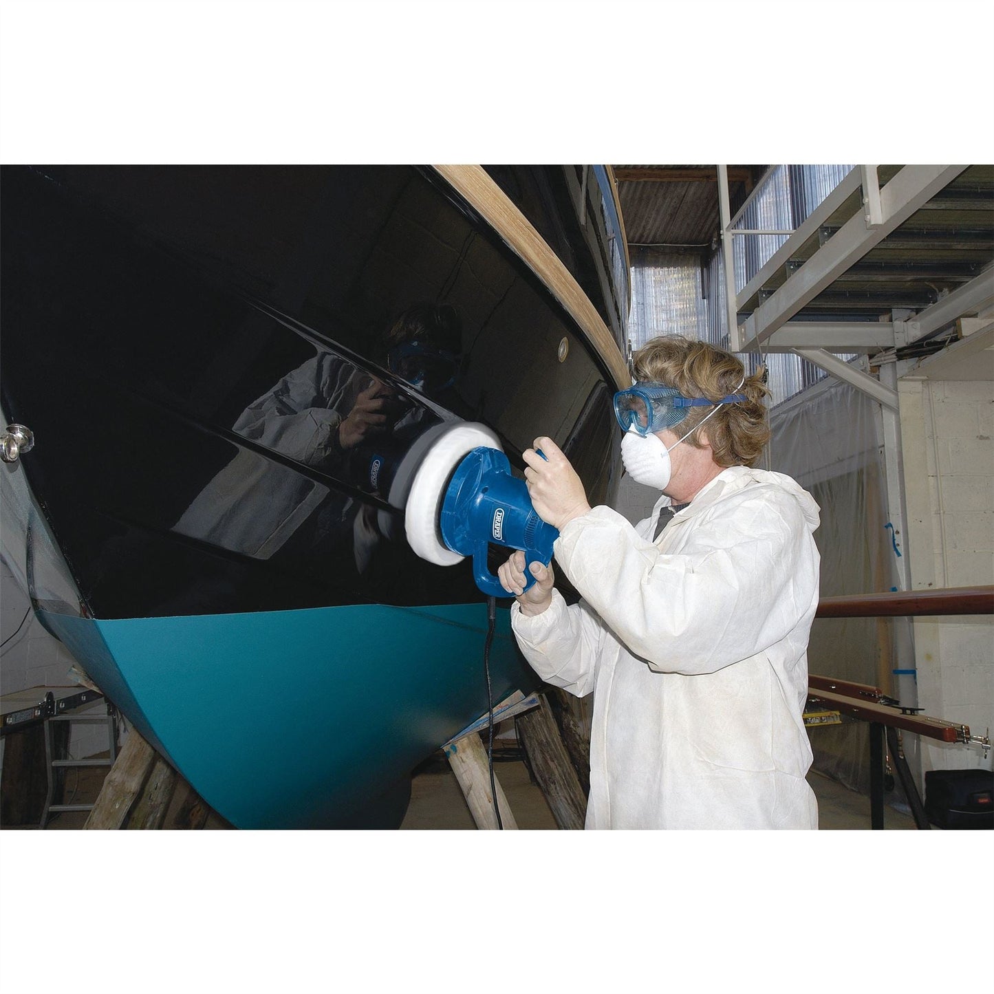 Draper 69490 Lambswool Polishing Bonnet 240mm Draper