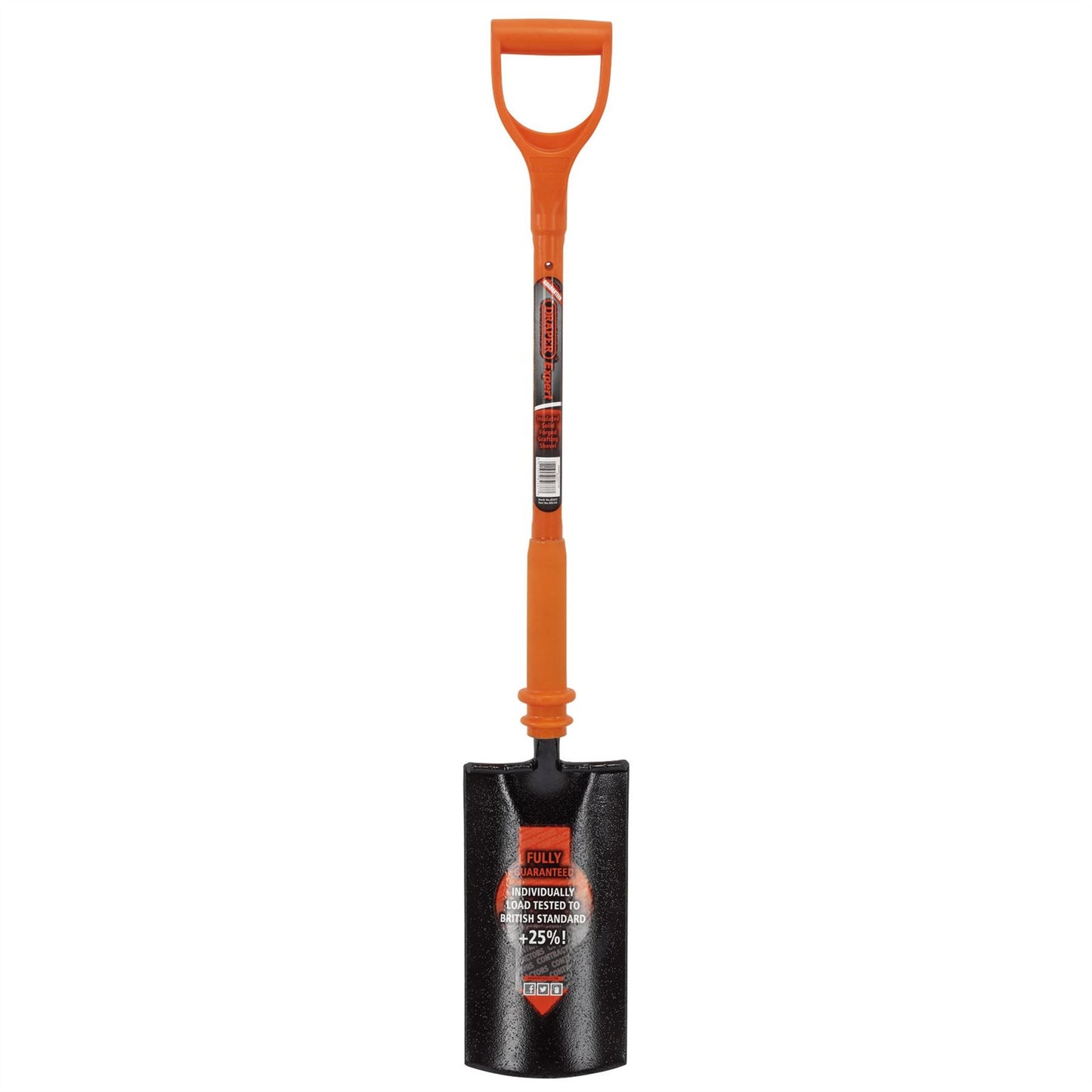 Draper 82637 Expert Fully Insulated Contractors Grafting Shovel Draper