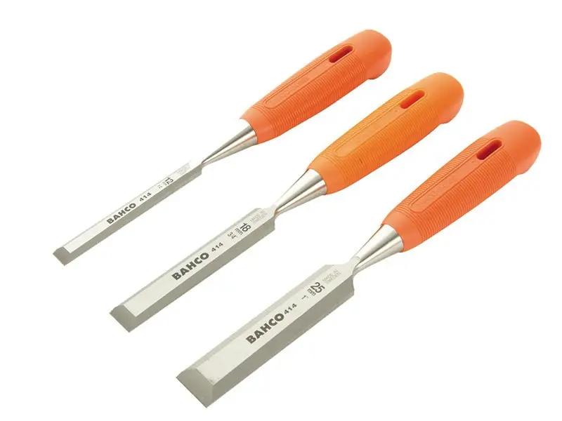 Bahco 414 Bevel Edge Chisel Set 3 Piece BAH414S3 Bahco