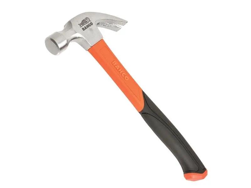 Bahco 428 Curved Fibreglass Claw Hammer 454g 16oz BAH42816F Bahco