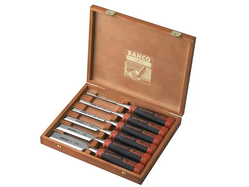 Bahco 434 Bevel Edge Chisel Set 6 Piece BAH434S6 Bahco
