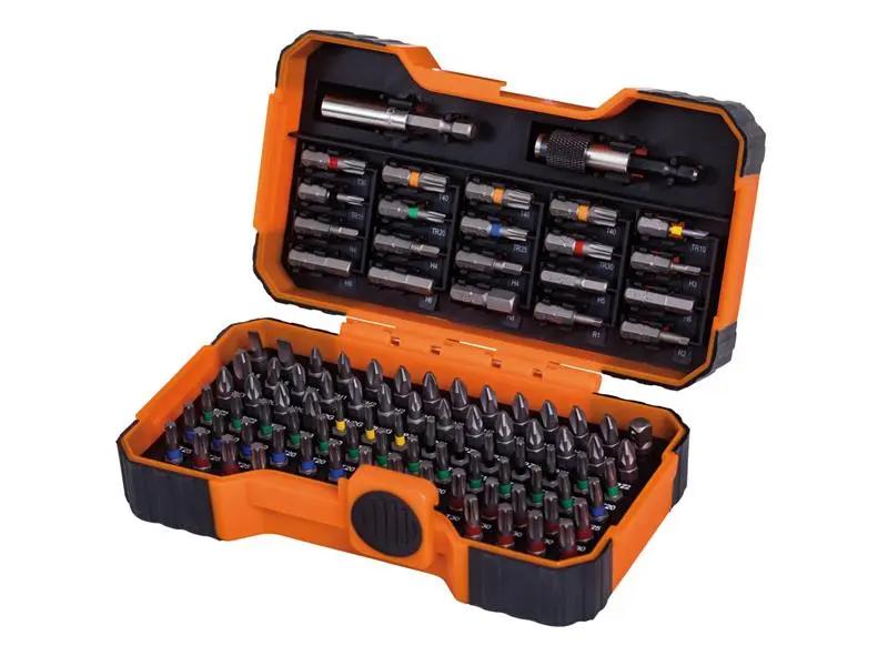 Bahco 59/S100BC Colour Coded Bit Set 100 Piece BAH59S100BC Bahco