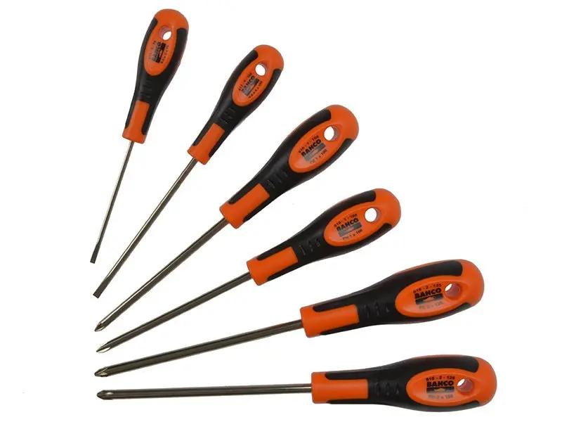 Bahco 600 Series Screwdriver Set 6 Piece BAH6056 Bahco