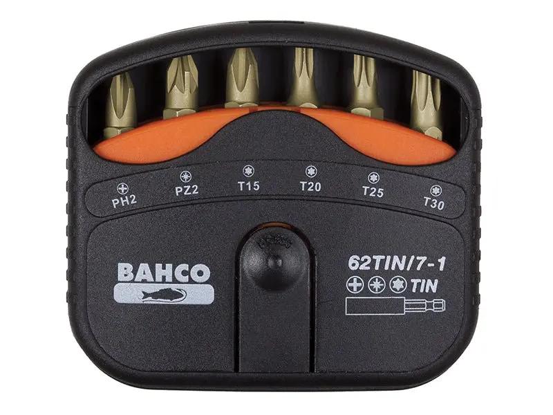 Bahco 62TIN/7-1 TiN Bit Set 7 Piece BAH62TIN7 Bahco