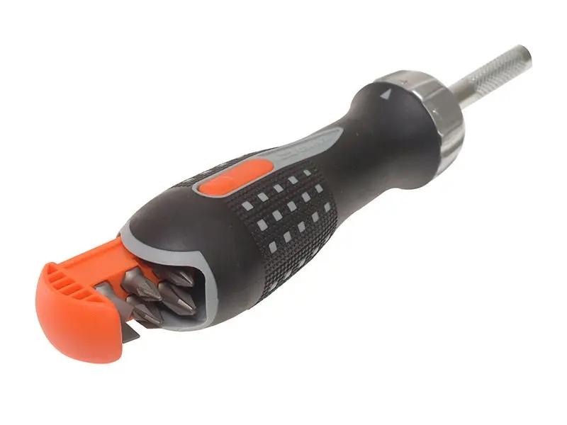 Bahco 808050 Ratchet Screwdriver & 6 Bits BAH808050 Bahco