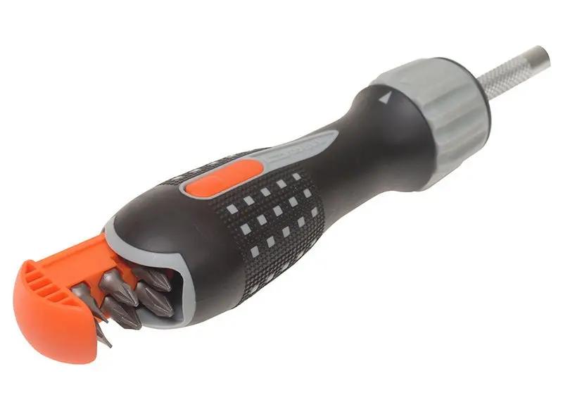 Bahco 808050L LED Ratchet Screwdriver & 6 Bits BAH808050L Bahco