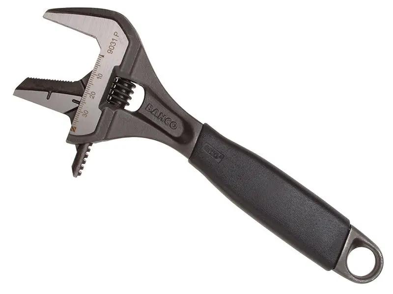 Bahco 9031P Black ERGO Adjustable Wrench 200mm 8in BAH9031P Bahco
