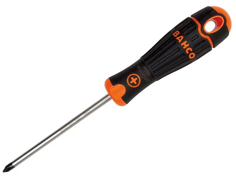 Bahco BAHCOFIT Screwdriver Phillips Tip PH1 x 100mm BAH192001100 Bahco