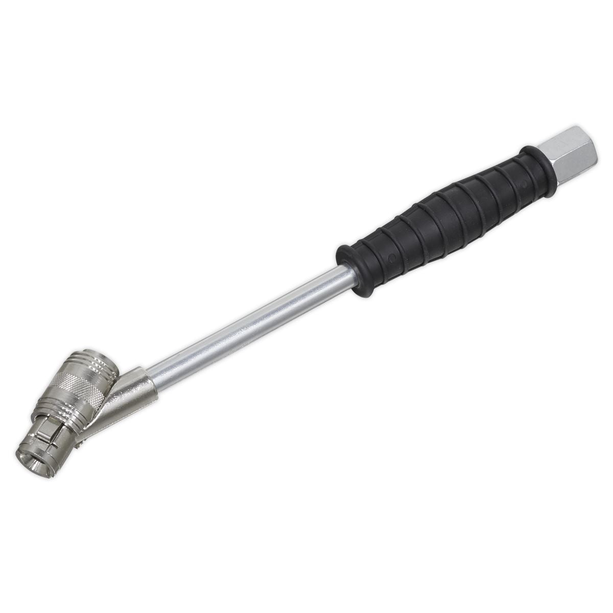 Sealey SA37/C/CLIP Connector Twin Clip-On Type for Tyre Inflators 1/4"BSP Fitting Sealey