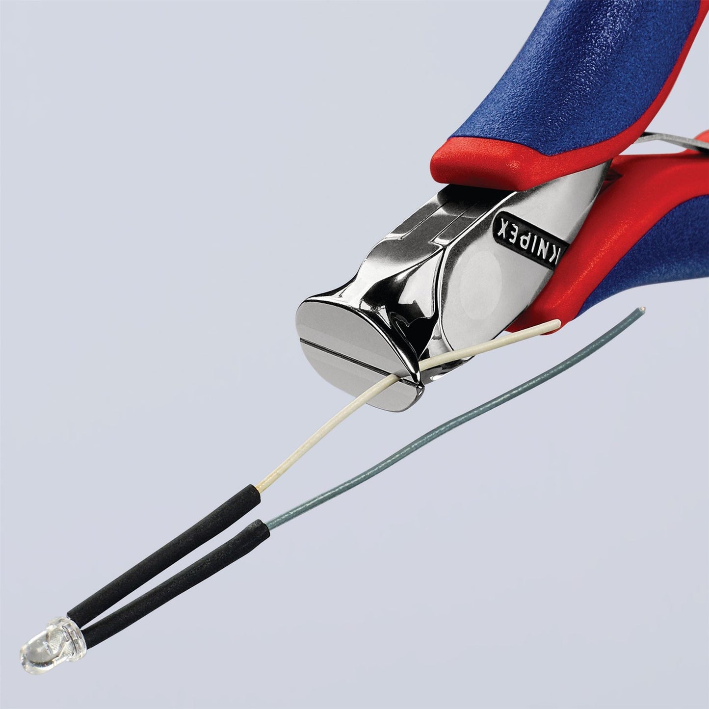 Knipex 27716 64 32 120 Electronics End Cutting Nipper with multi-component grips 120mm Knipex