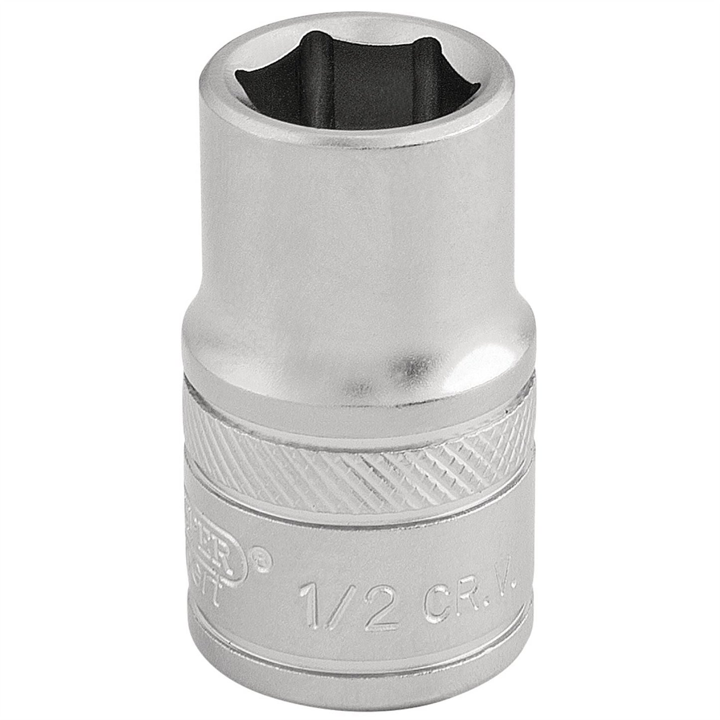 Draper 16626 6 Point Imperial Socket 1/2" Sq. Dr. 1/2" Draper