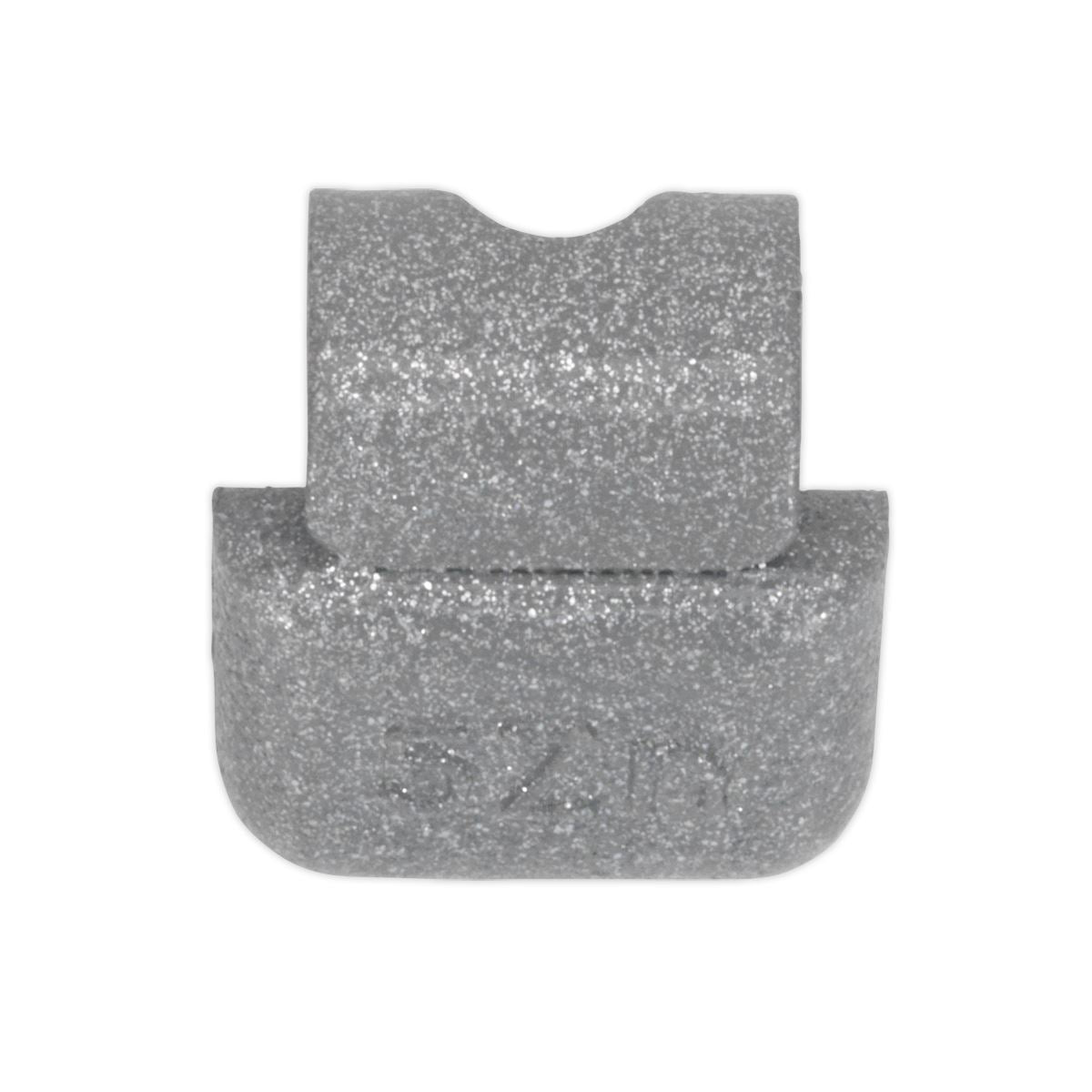 Sealey WWAH05 Wheel Weight 5g Hammer-On Plastic Coated Zinc for Alloy Wheels Pack of 100 Sealey