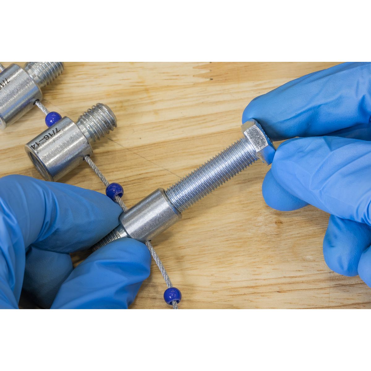 Sealey AK70NBC Thread Checker Nut & Bolt Checker 26pc - Metric/Imperial Sealey