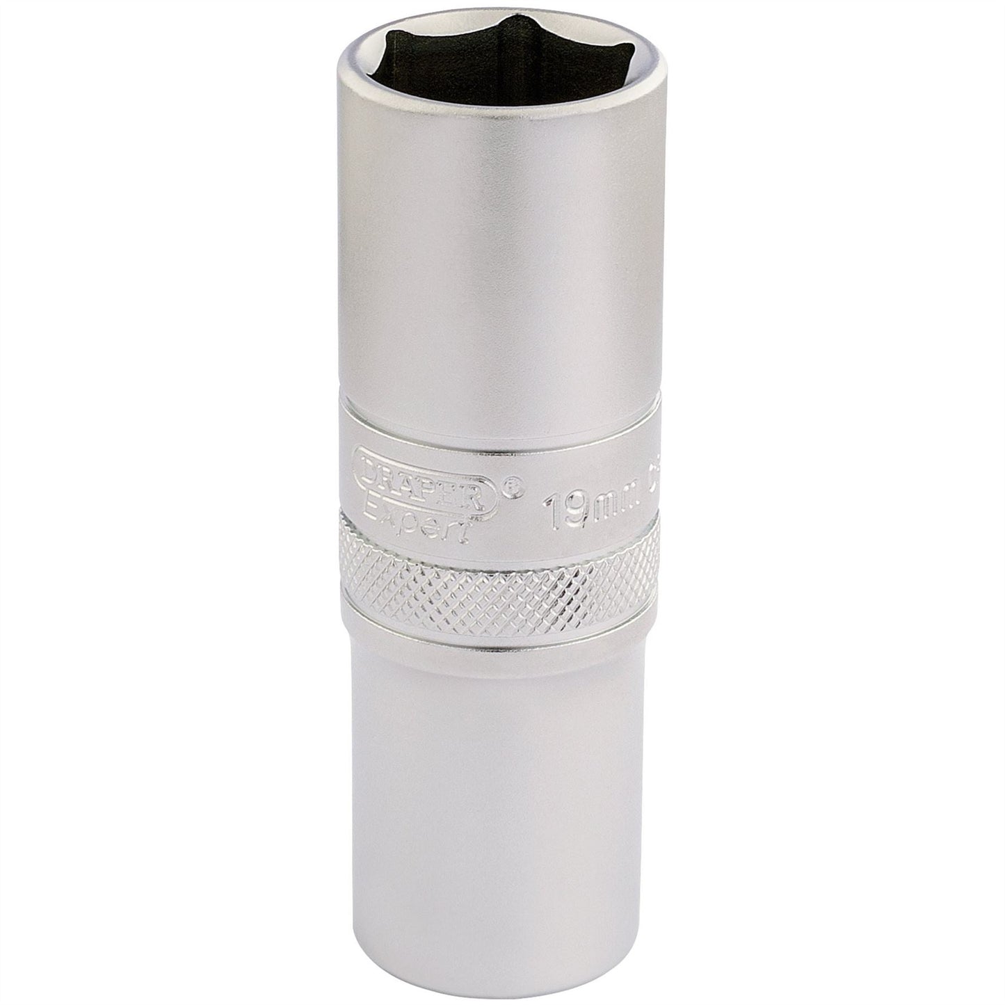 Draper 16651 6 Point Metric Deep Socket 1/2" Sq. Dr. 19mm Draper