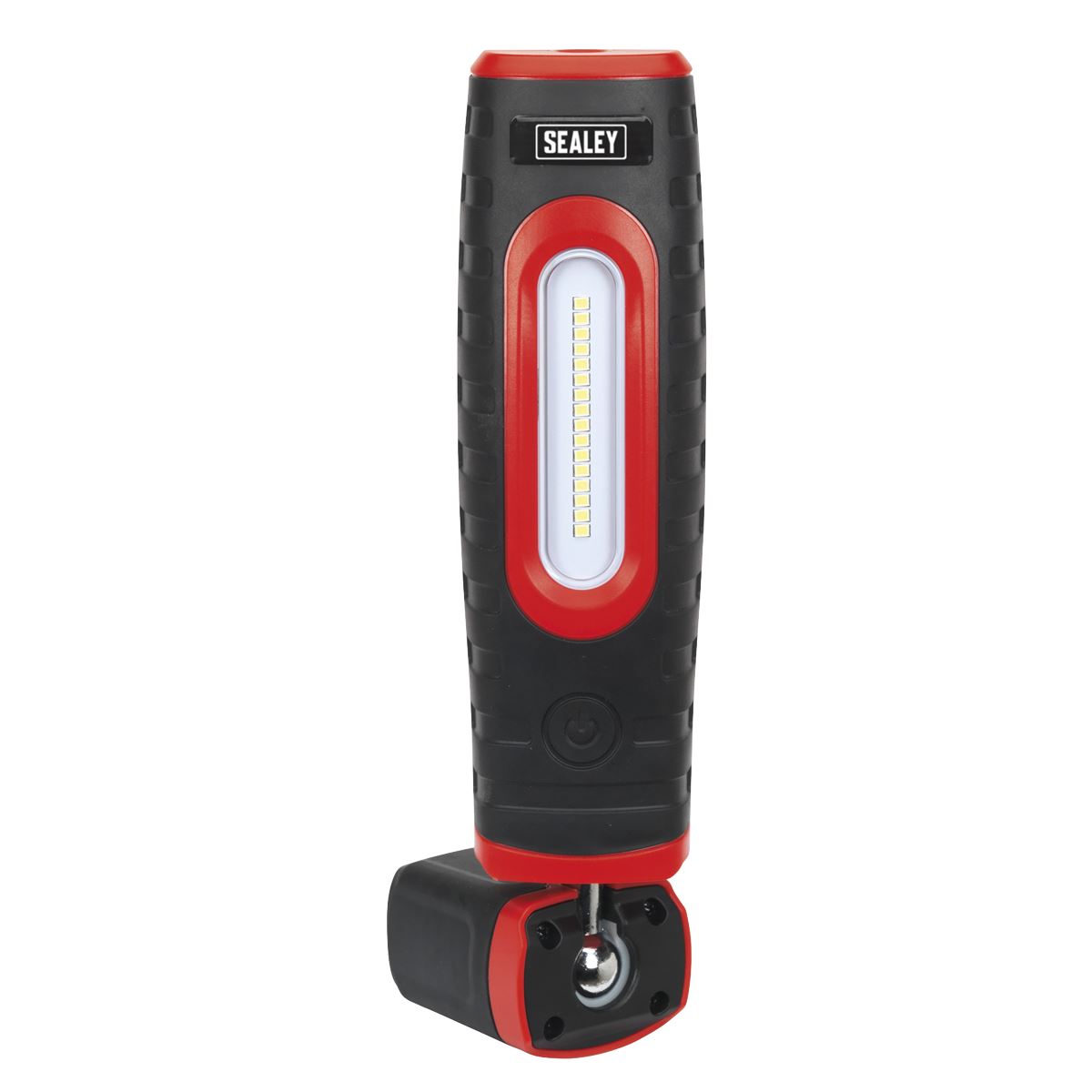 Sealey LED360PLUS Rechargeable 360° Inspection Light 10W & 3W SMD LED Black 2 x Lithium-ion Sealey