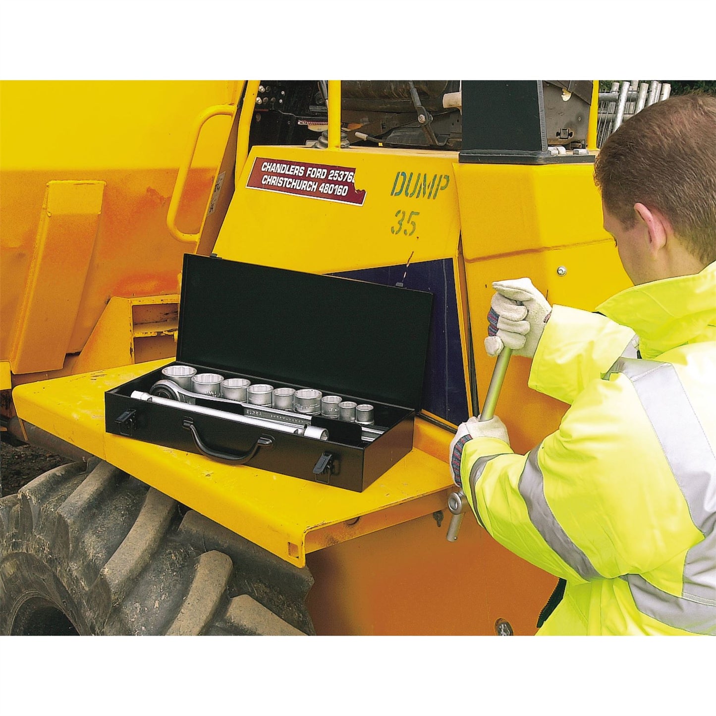 Elora 00385 Metric Socket Set 3/4" Sq. Dr. 13 Piece Elora