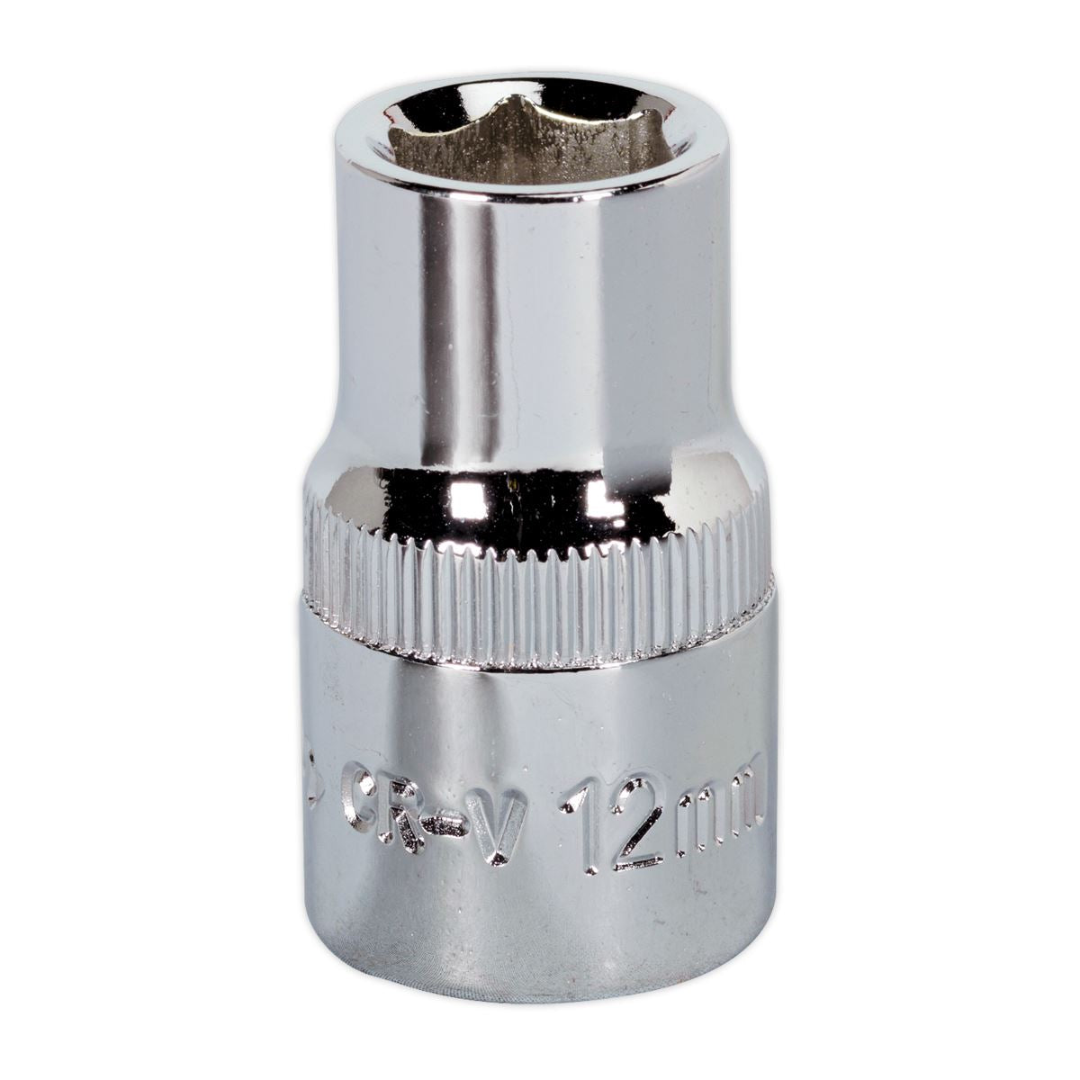 Sealey SP1212 WallDrive® Socket 12mm 1/2"Sq Drive Fully Polished Sealey