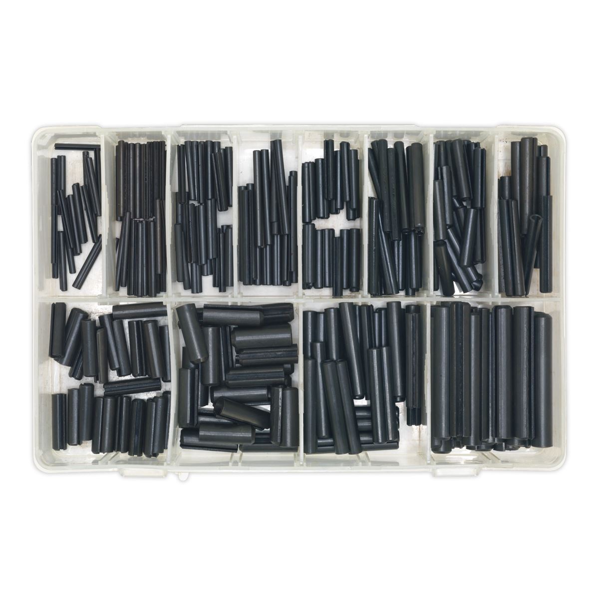 Sealey AB006RP Spring Roll Pin Assortment 300pc - Imperial Sealey