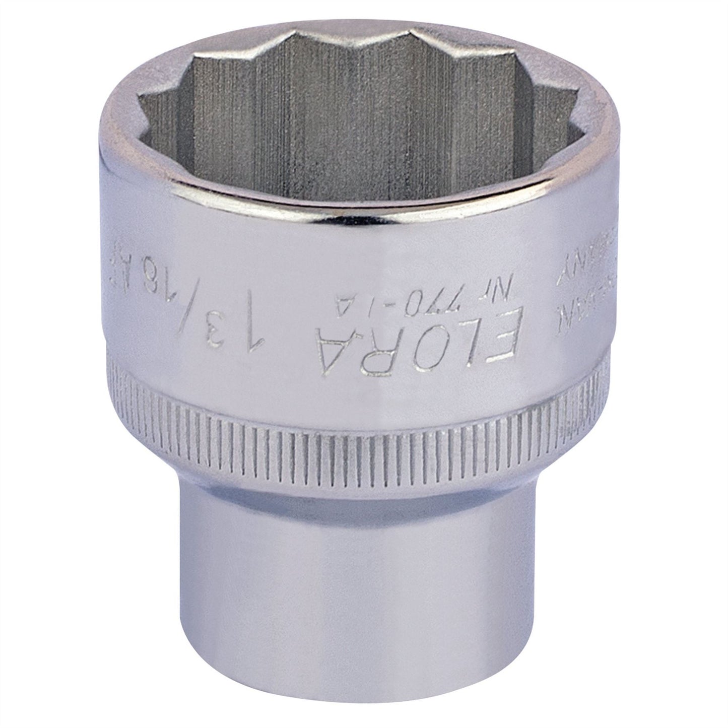 Elora 24509 Bi-Hexagon Socket 1/2" Sq. Dr. 1.3/16" Elora