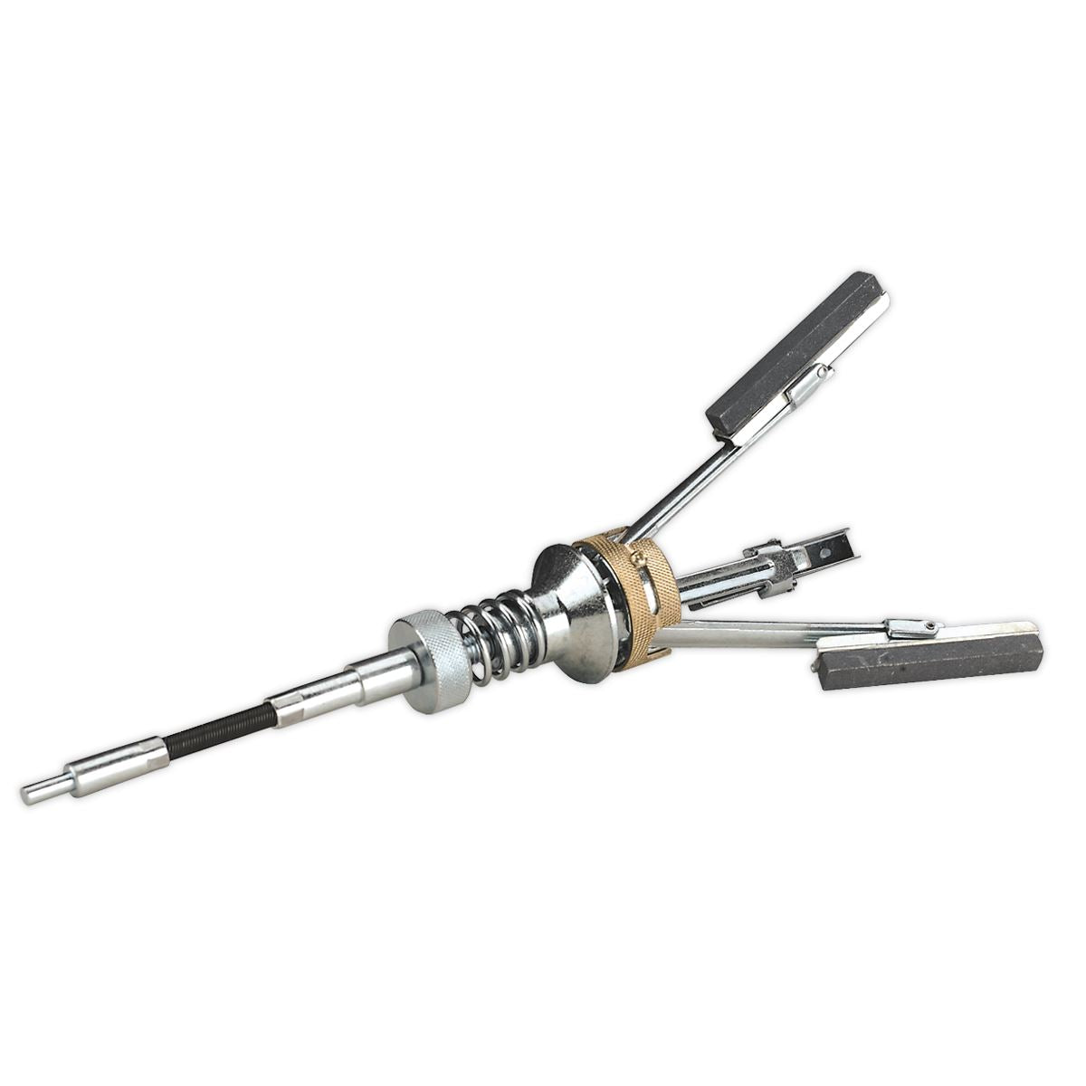 Sealey VS162 Cylinder Hone Triple Leg Ø50-175mm 75mm Medium Stones Sealey