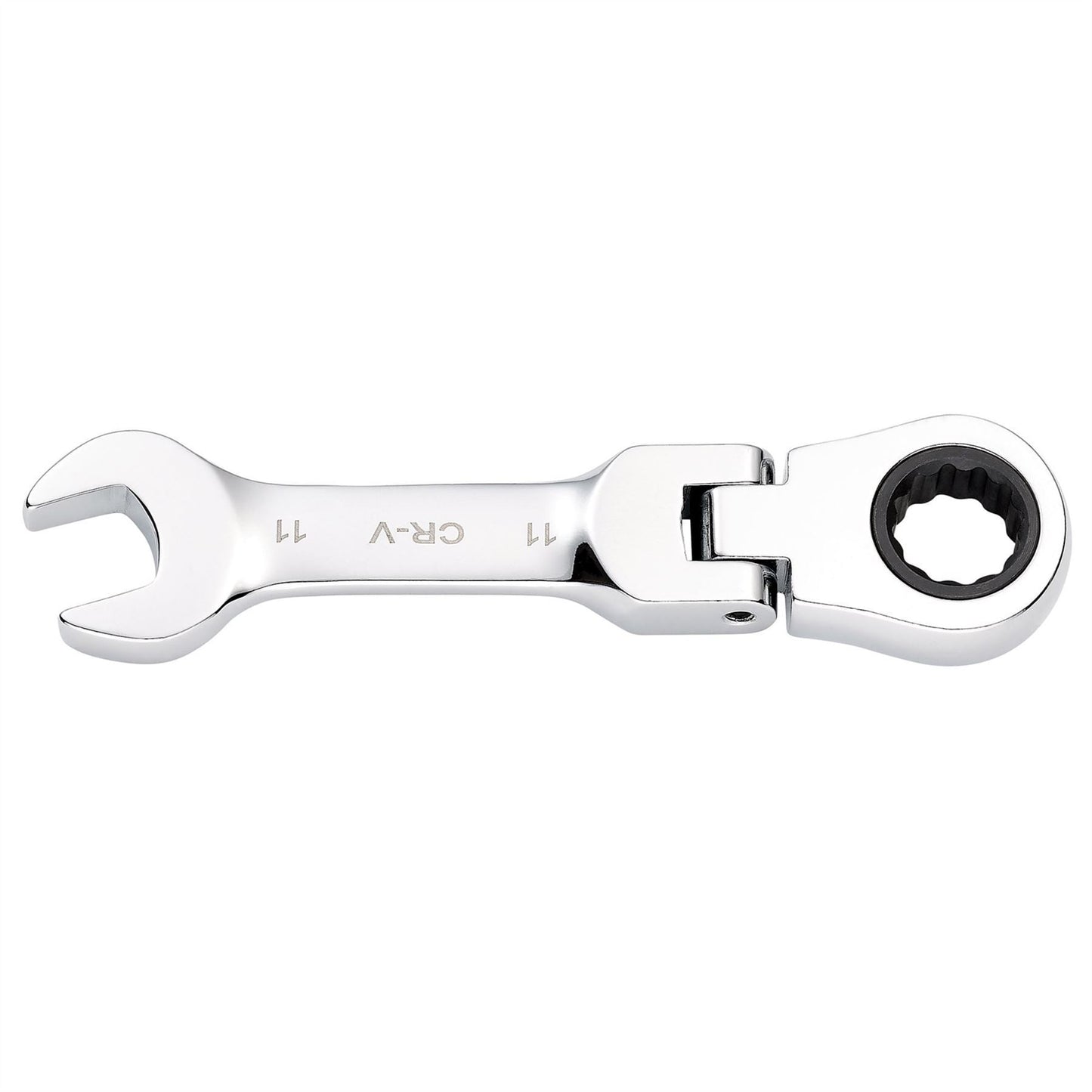 Draper 27966 HI-TORQ® Metric Stubby Flexible Head Ratchet Combination Spanner 11mm Draper