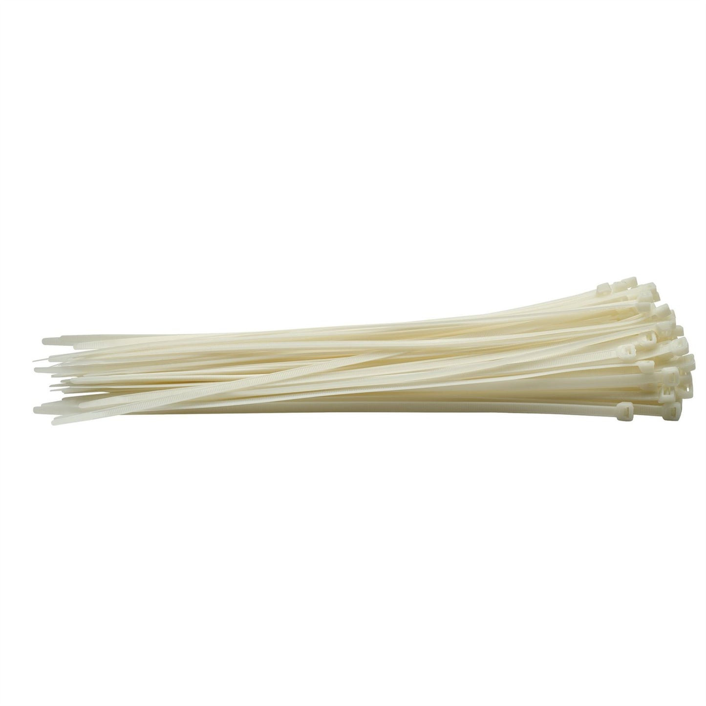 Draper 70404 Cable Ties 7.6 x 400mm White Pack of 100 Draper