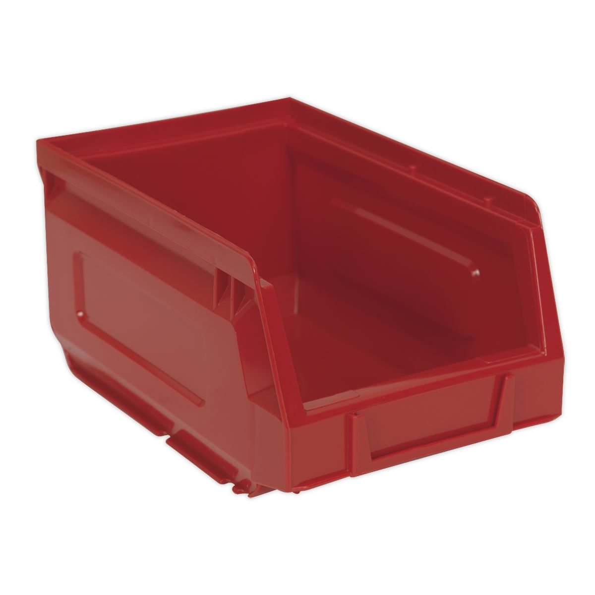 Sealey TPS224R Plastic Storage Bin 105 x 165 x 85mm - Red Pack of 24 Sealey