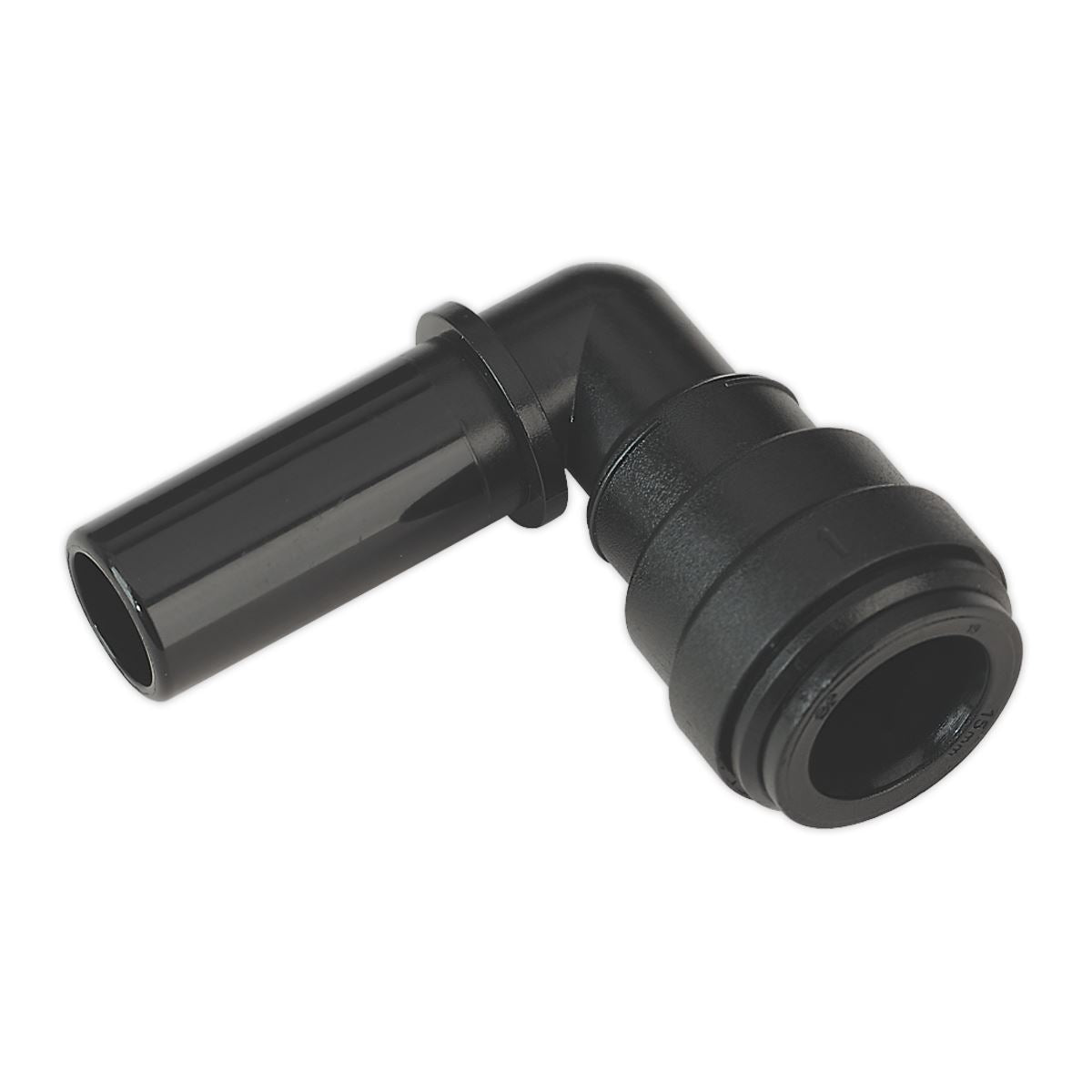Sealey CAS15SE Stem Elbow15mm Pack of 2 (John Guest Speedfit® - PM221515E) Sealey