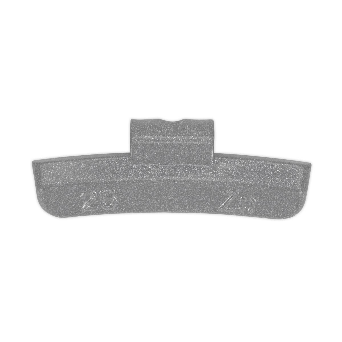 Sealey WWAH25 Wheel Weight 25g Hammer-On Plastic Coated Zinc for Alloy Wheels Pack of 100 Sealey