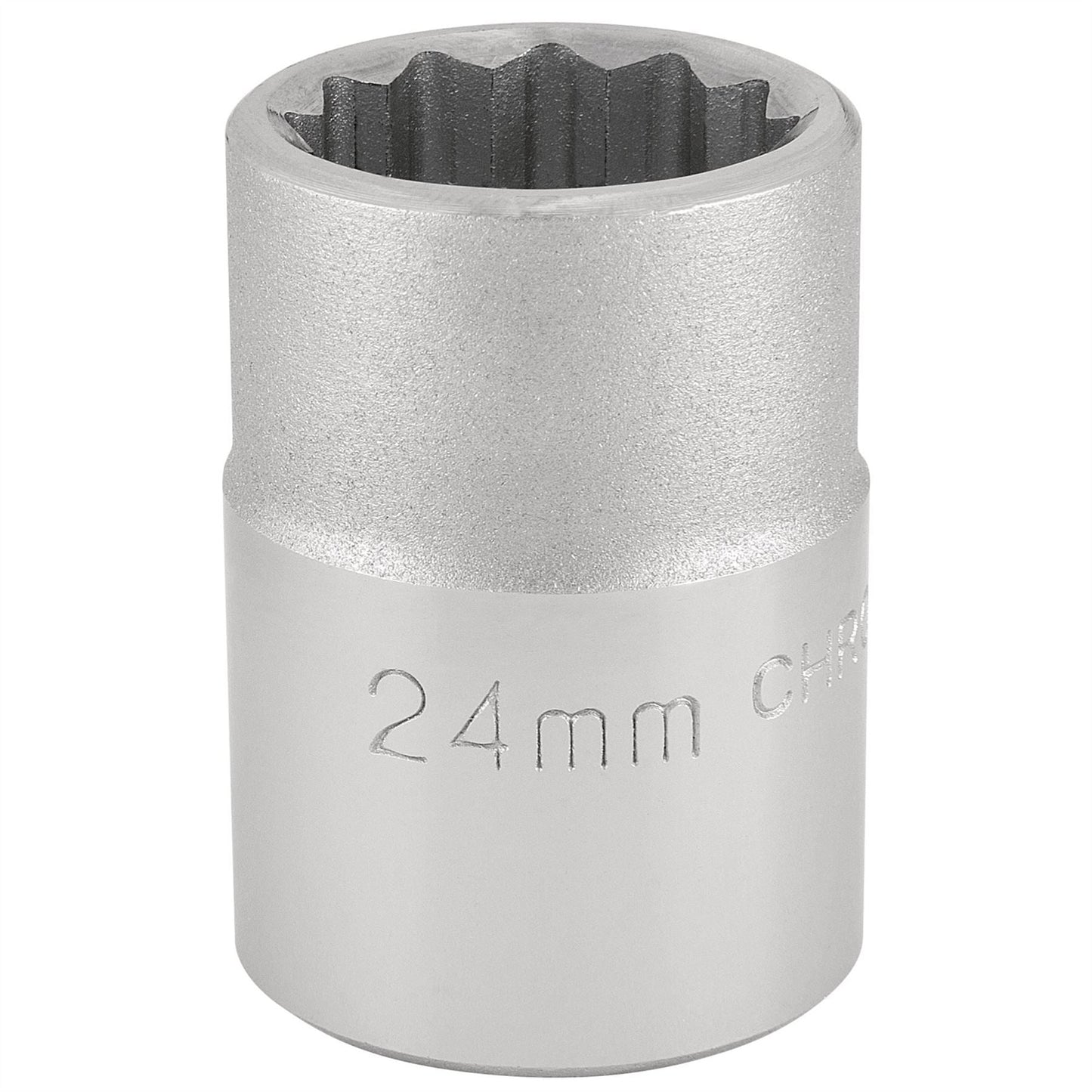 Draper 16692 12 Point Socket 3/4" Sq. Dr. 24mm Draper