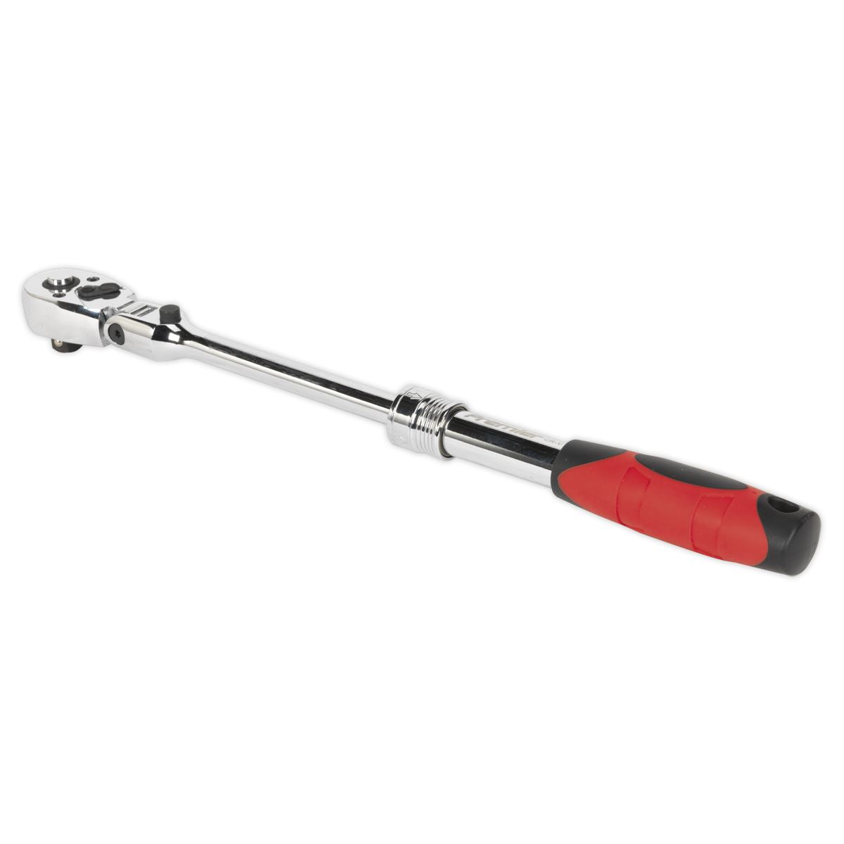 Sealey AK6681 Flexi-Head Ratchet Wrench 3/8"Sq Drive Extendable Sealey