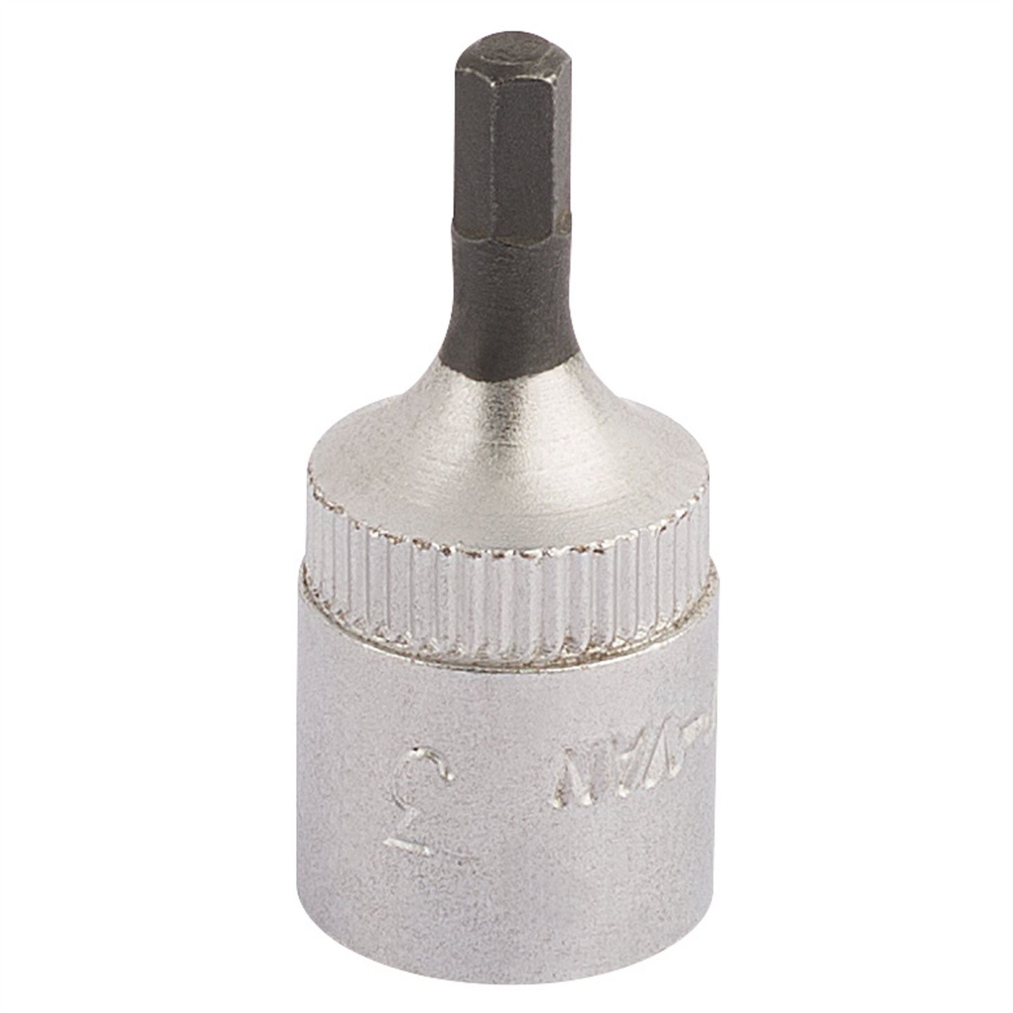 Elora 11124 Hexagon Screwdriver Socket 1/4" Sq. Dr. 3mm Elora