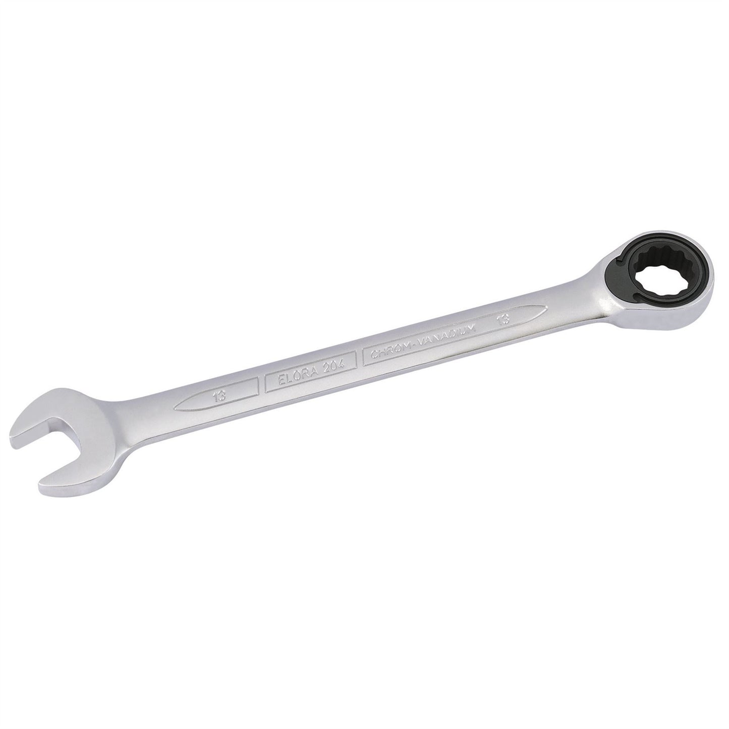 Elora 58410 Metric Ratcheting Combination Spanner 13mm Elora