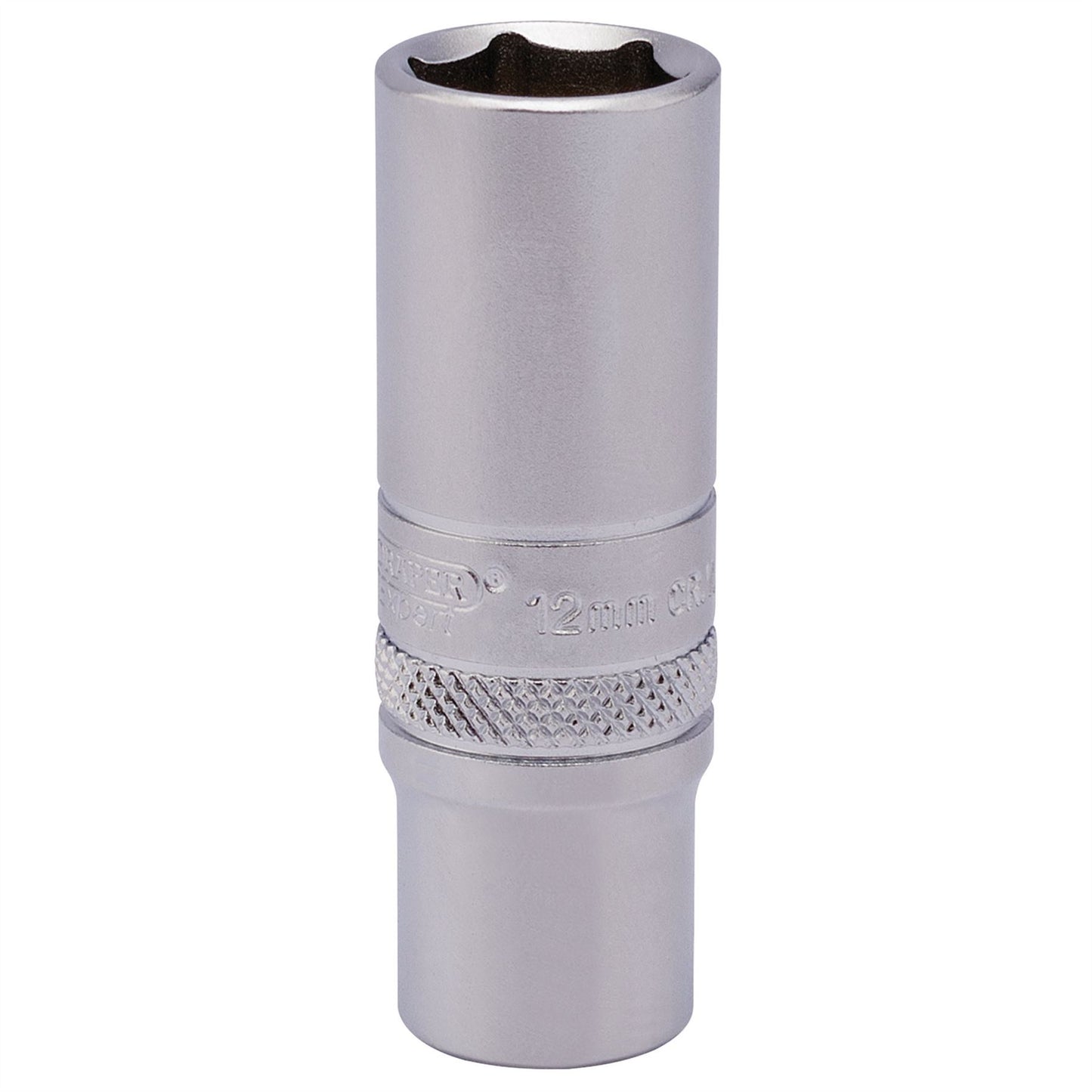 Draper 82142 6 Point Deep Socket 1/4" Sq. Dr. 12mm Draper