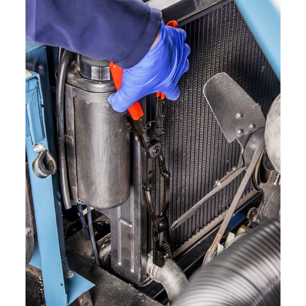 Sealey VS1678 Hose Clip Pliers - 440mm Double-Jointed Sealey