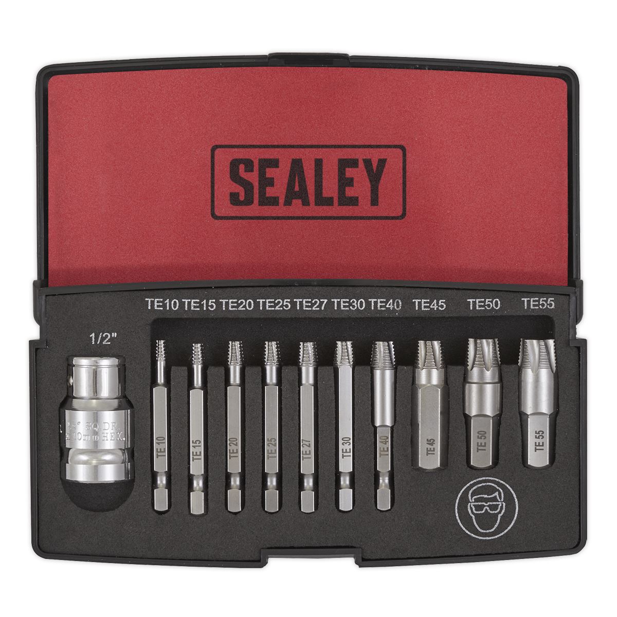 Sealey AK756T TRX-Star* Fitting Extractor Set 11pc Sealey
