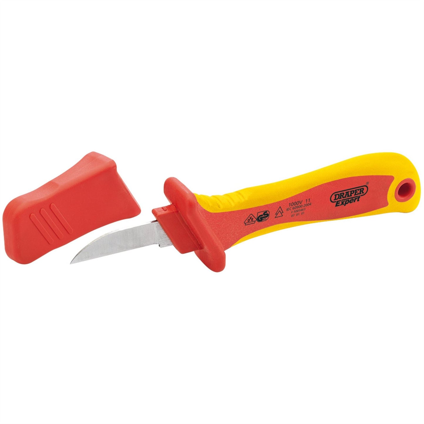 Draper 04615 VDE Approved Fully Insulated Cable Knife 200mm Draper