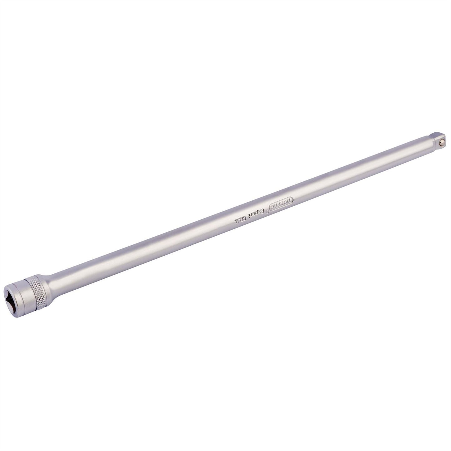 Draper 16747 Satin Chrome Wobble Extension Bar 3/8" Sq. Dr. 300mm Draper
