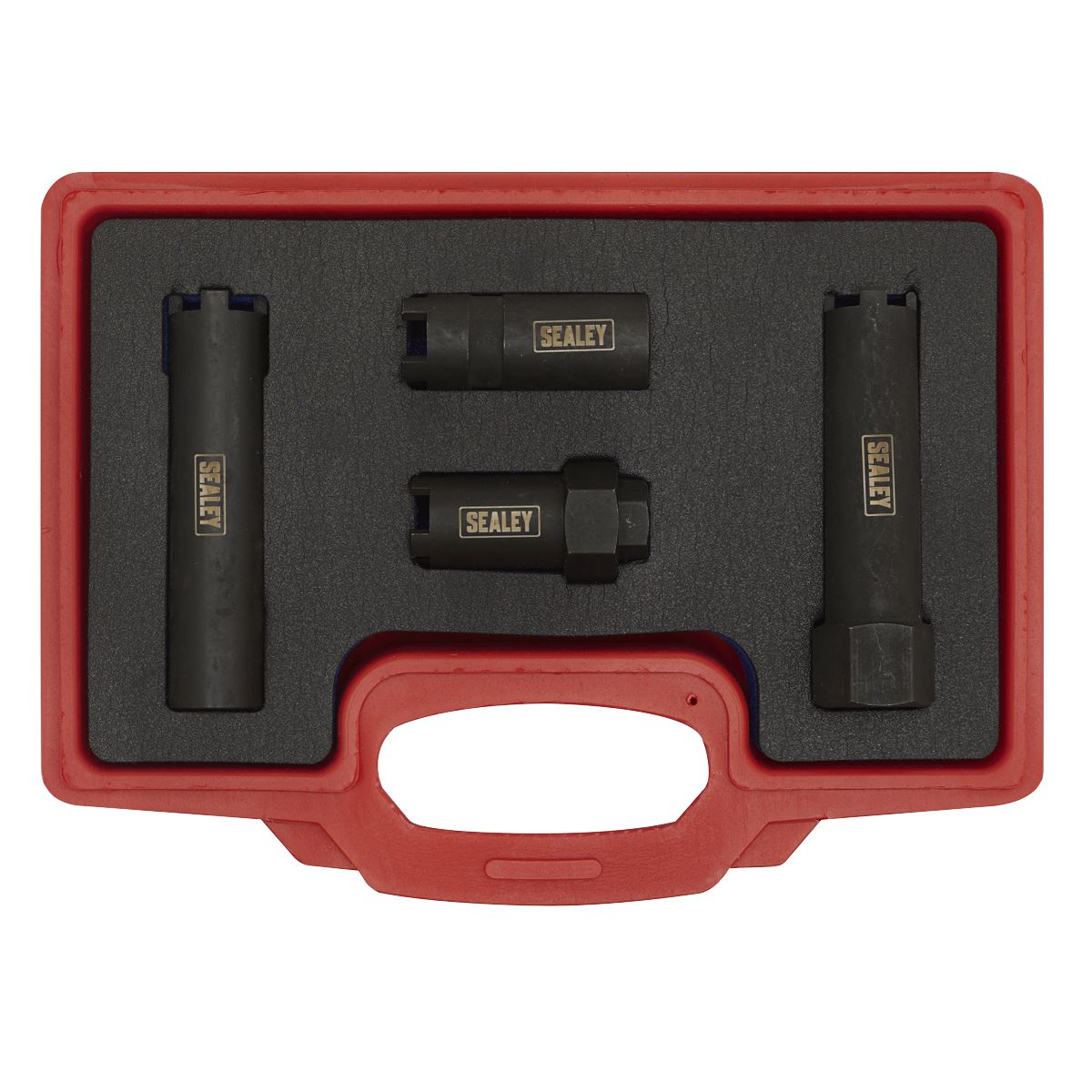 Sealey VS2061 Diesel Injector Socket Set 4pc - Commercial Sealey