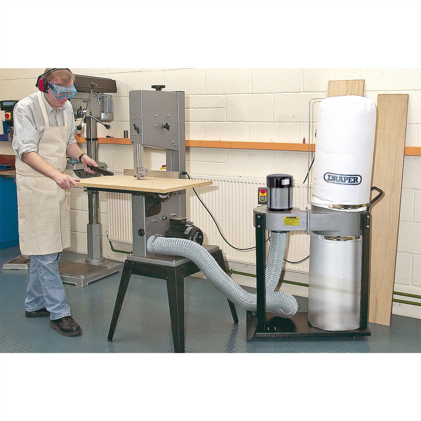 Draper 79359 Portable Dust/Chip Extractor 55L 750W Draper