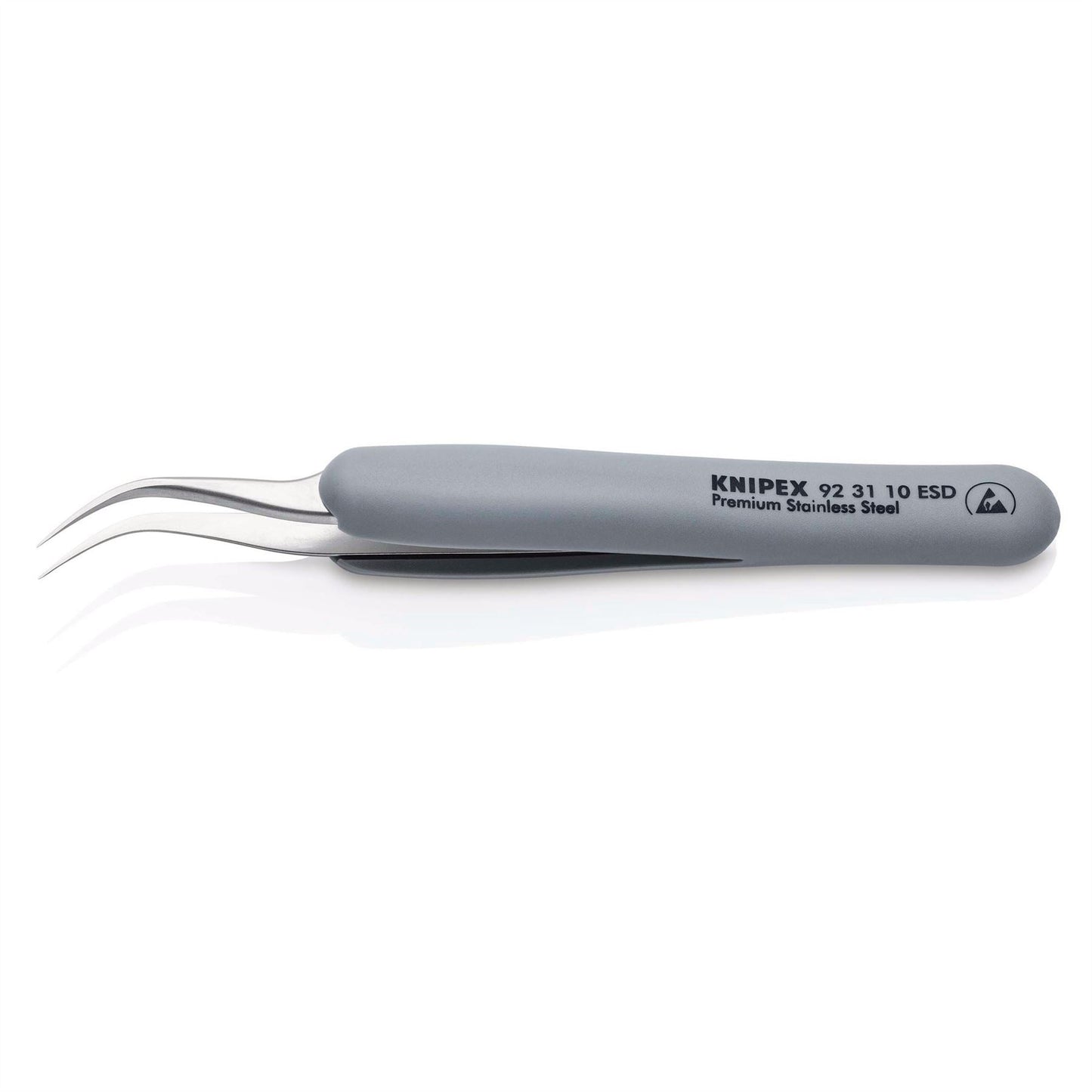 Knipex 13224 92 31 10 ESD Precision Tweezers with rubber handles ESD 122mm Draper