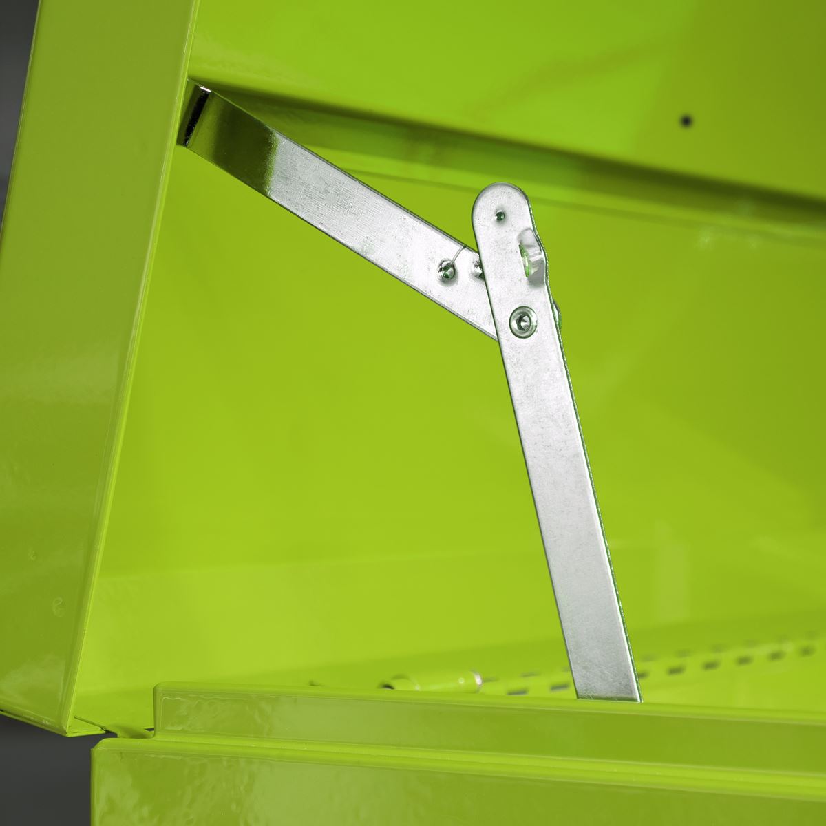 Sealey APSTACKTHV Topchest Mid-Box Tool Chest & Rollcab Combination 14 Drawer - Green Sealey