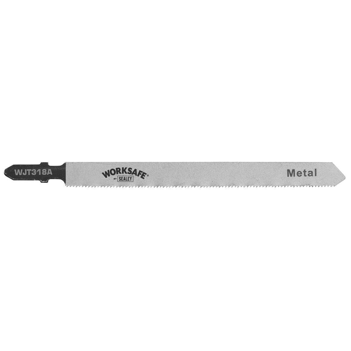 Sealey WJT318A Jigsaw Blade Metal 105mm 21tpi - Pack of 5 Sealey