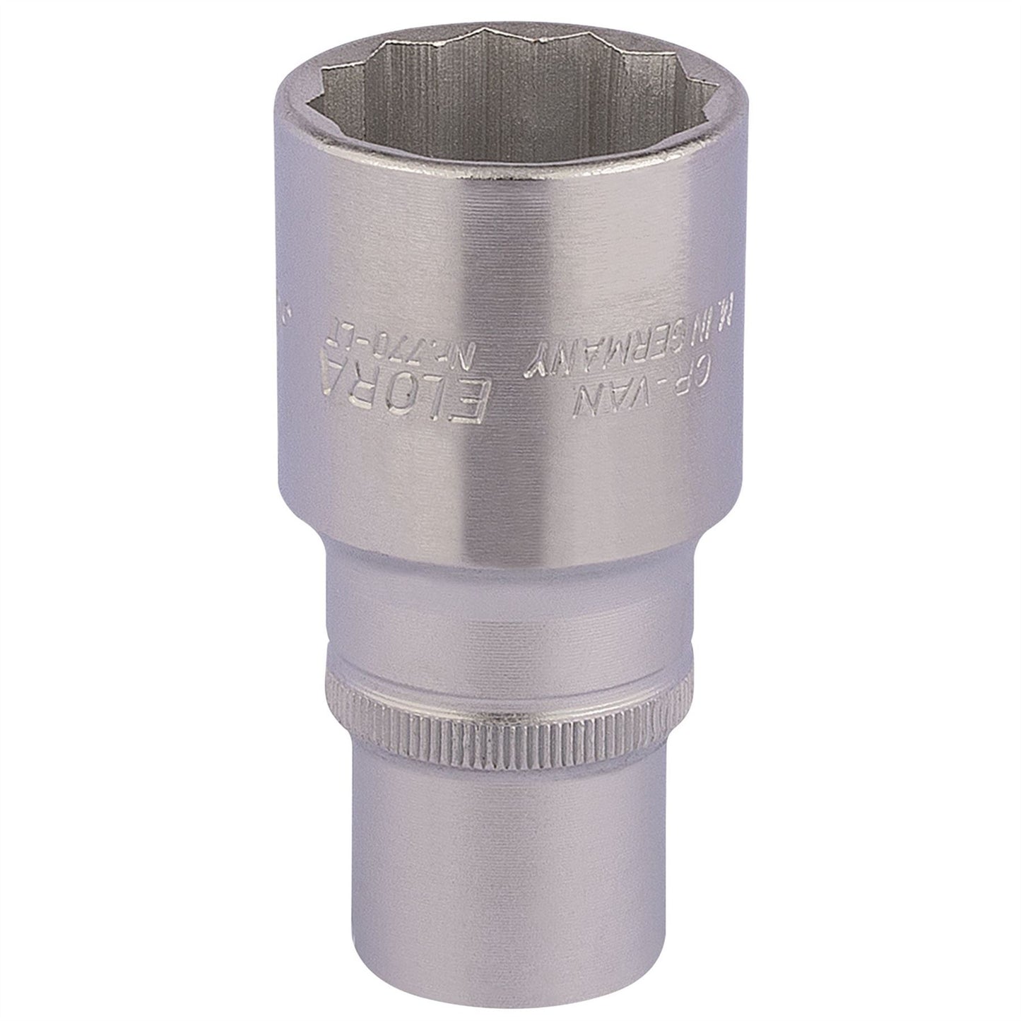 Elora 11939 Deep Bi-Hexagon Socket 1/2" Sq. Dr. 30mm Elora