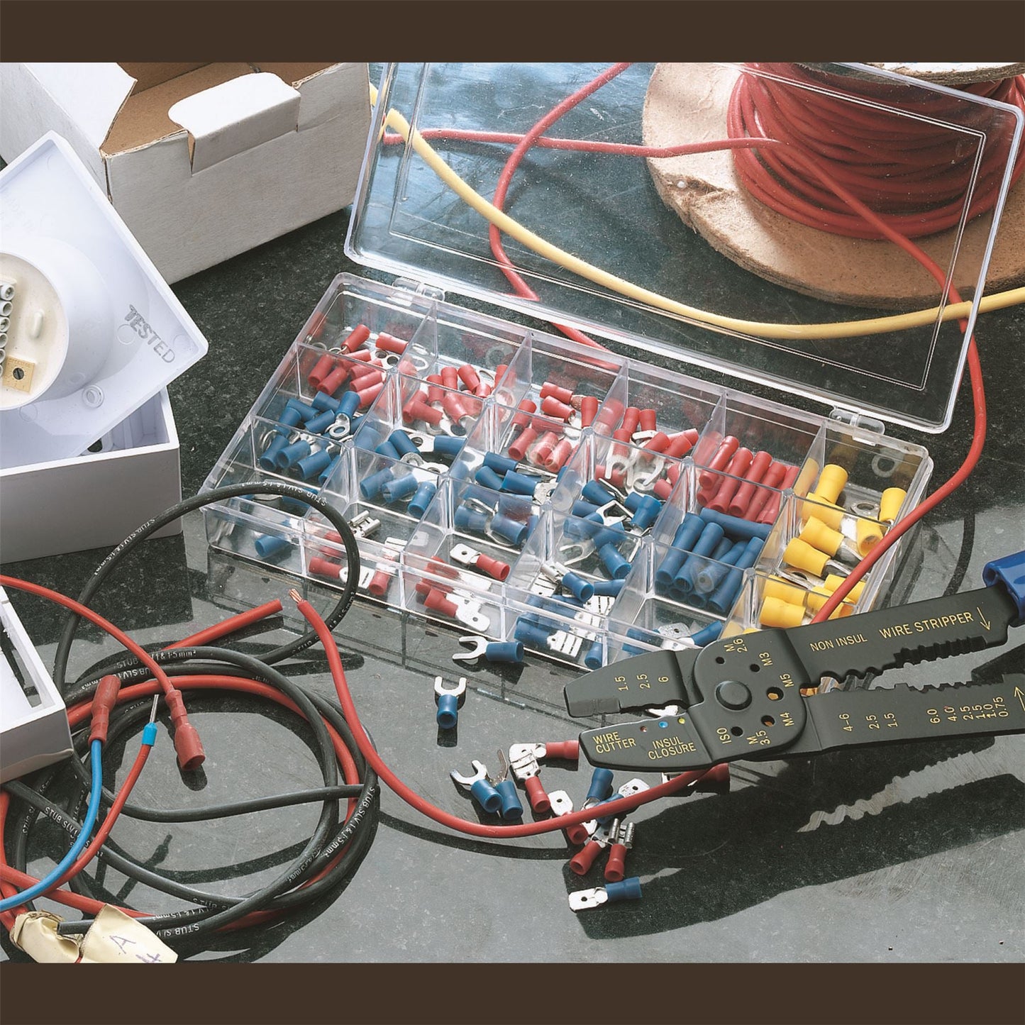 Draper 18160 Insulated Terminal Assortment 150 Piece Draper